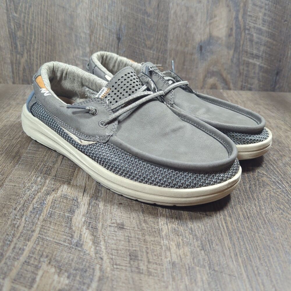 Hey Dude Men's Welsh GripSteel Grey US 8 EU 41 Slip On Loafers